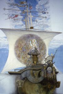Projekt ołtarza dla Jana Pawła II, Gdańsk Zaspa, 1987