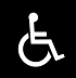 postać na wózku inwalidzkim