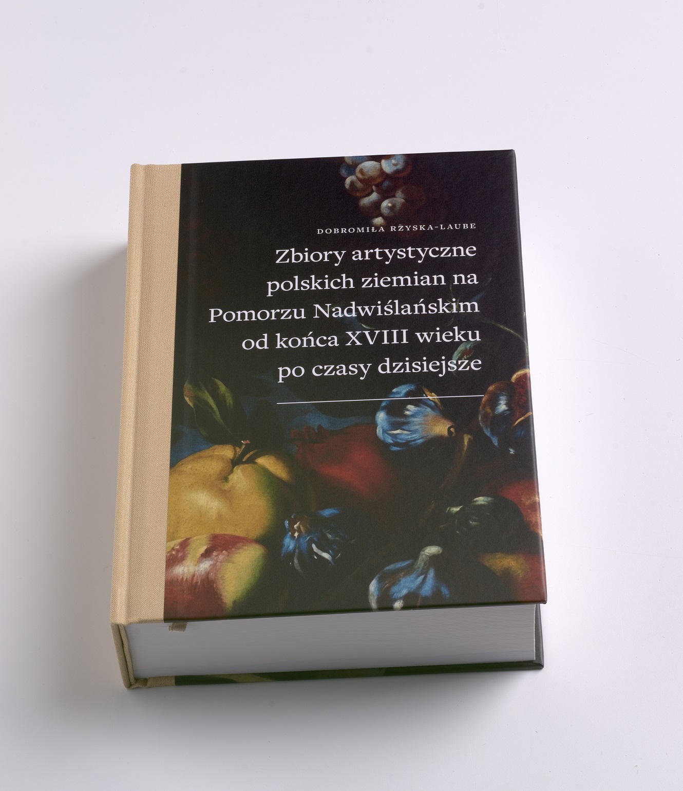 Okładka książki pod tytułem Zbiory artystyczne polskich ziemian na Pomorzu Nadwiślańskim od końca XVIII wiek po czasy dzisiejsze