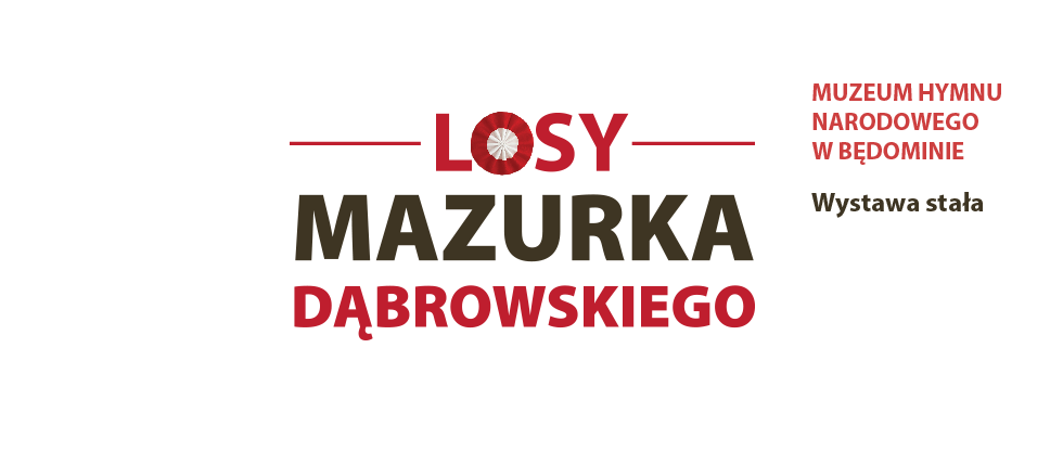 tytuł wystawy Losy Mazurka Dąbrowskiego