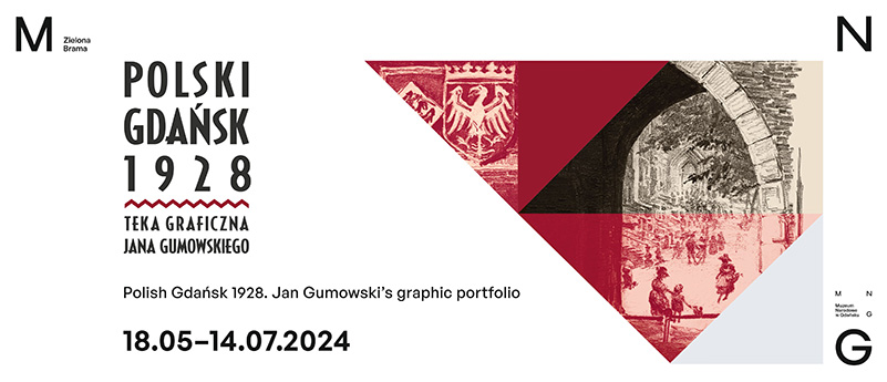 banerek do wystawy Polski Gdańsk 1928. Z teki graficznej Jana Gumowskiego