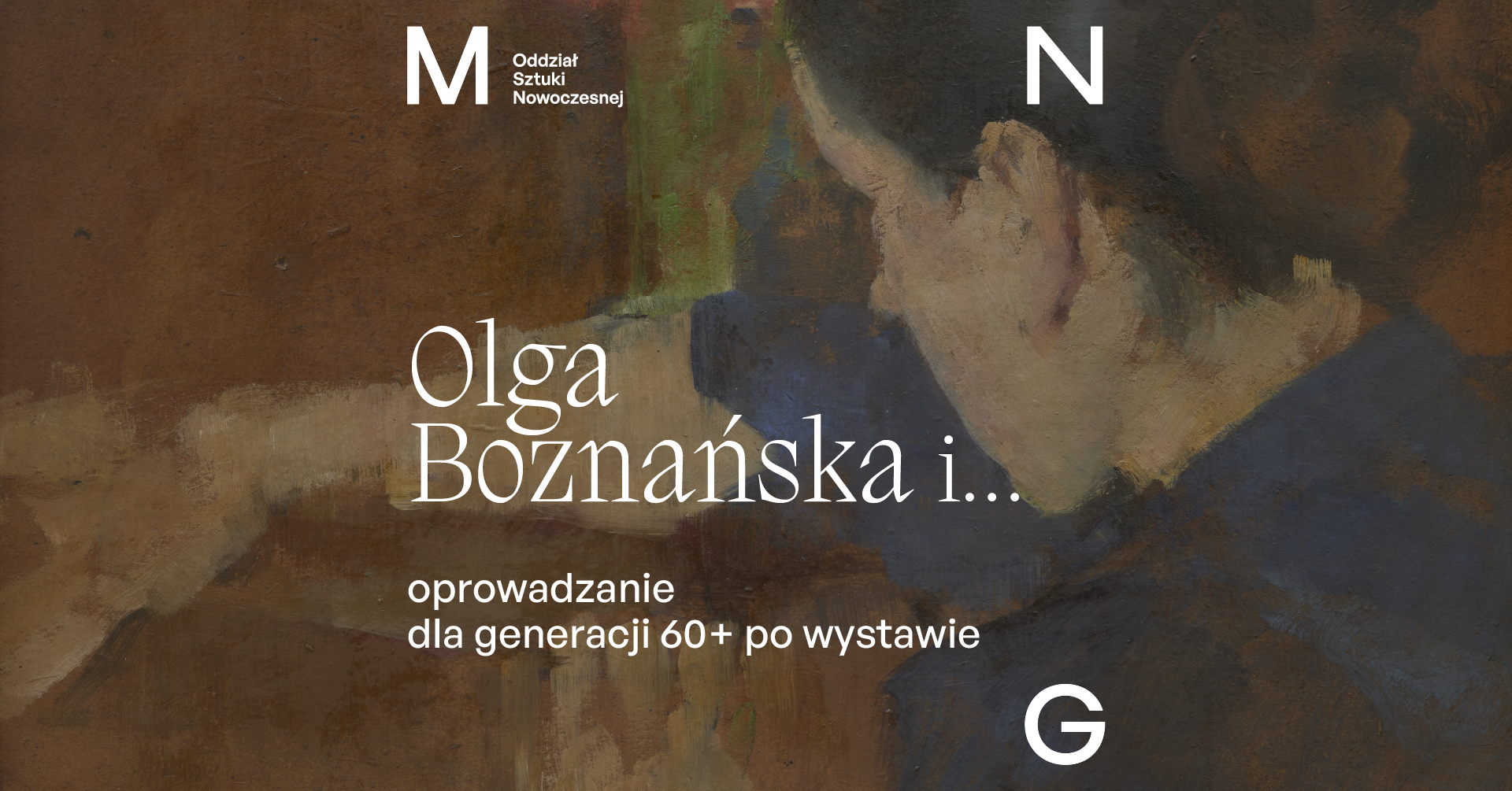 baner oprowadzania po wystawie 60+