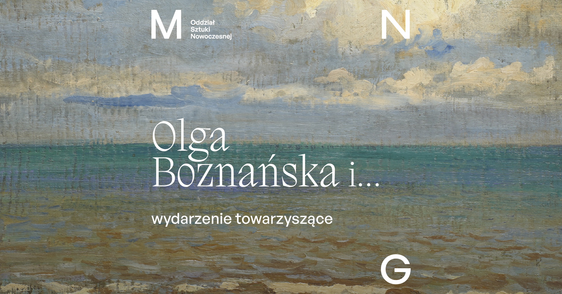 Baner do wydarzenia; na tle obrazu
