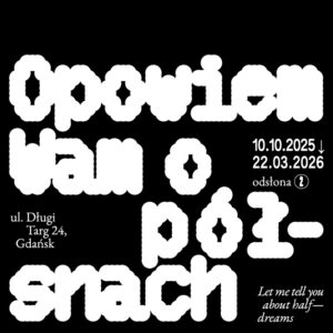 Baner promujący wystawę