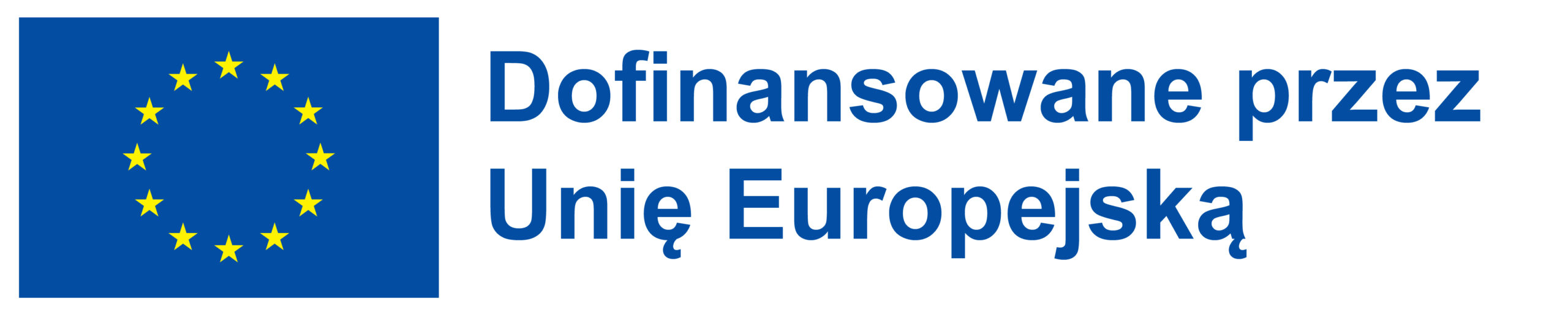 flaga unii europejskiej oraz napis dofinansowanie przez unię europejską