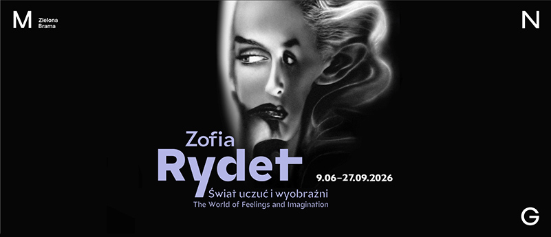 baner do wystawy. zdjecie kobiety